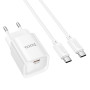 Мережевий зарядний пристрій Hoco C146A Charm PD20W Type-C to Type-C