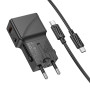 Мультифункціональний мережевий адаптер Hoco AC24 Mini universal travel PD25W+QC3.0 Type-C to Type-C (EU,US,UK,AUS)