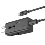 Мережевий зарядний пристрій Hoco AC25 Mini universal travel GaN PD30W Type-C to Type-C (EU,US,UK,AUS)