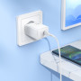 Мережевий зарядний пристрій Hoco N70 Nuevo PD30W Type-C to Type-C