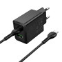 Мережевий зарядний пристрій Hoco N71 Nuevo GaN PD30W+QC3.0 Type-C to Type-C