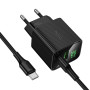 Мережевий зарядний пристрій Hoco CS84A Excellent PD30W+QC3.0 Type-C to Type-C