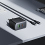 Мережевий зарядний пристрій Hoco C158A Upgrade GaN PD45W+QC3.0 Type-C to Type-C