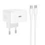 Мережевий зарядний пристрій Hoco C161A Speed PD40W Type-C to Type-C
