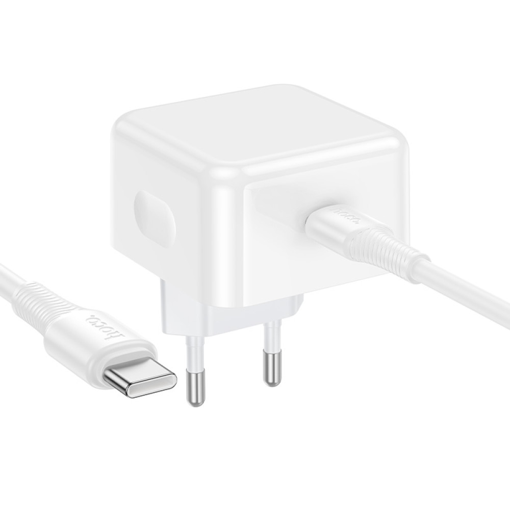 Мережевий зарядний пристрій Hoco C161A Speed PD40W Type-C to Type-C