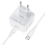 Мережевий зарядний пристрій Hoco C161A Speed PD40W Type-C to Type-C