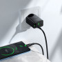 Мережевий зарядний пристрій Hoco CS94A Leader PD20W+QC3.0 Type-C to Type-C