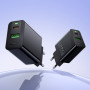 Мережевий зарядний пристрій Hoco CS94A Leader PD20W+QC3.0 Type-C to Type-C