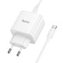 Мережевий зарядний пристрій Hoco N83 Profit GaN PD40W Type-C to Type-C