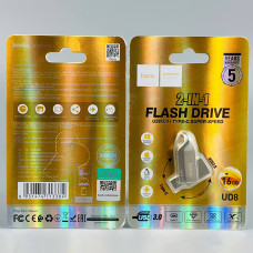 USB флеш Hoco UD8 16Gb Smart USB3.0+Type-C Швидкісна