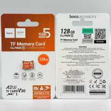 Карта пам'яті MicroSD Hoco 128GB 10 Class U-3 Ultra-high-speed без адаптера