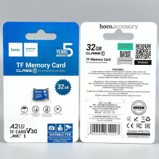 Карта пам'яті MicroSD Hoco 32Gb 10 Class U-3 Ultra-high-speed без адаптера