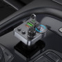 FM модулятор (Автомобільний зарядний пристрій) Hoco E86 Alegria PD30W+QC3.0