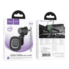 Holder Hoco HW30 Crown magnetic з бездротовою зарядкою 15W
