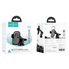 Holder Hoco HW32 Crown push-type з бездротовою зарядкою 15W