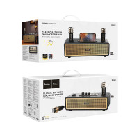 Портативна колонка Hoco BS63 Graceful з 2-ма мікрофонами (40,0*15,0*12,1 см)