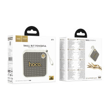 Портативна колонка Hoco HT1 Marquis sports (10,6*10,6*4,1 см) WHITE