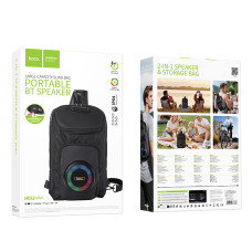 Слінг-рюкзак із вбудованою Bluetooth-колонкою Hoco HC42 Journey 2500mAh