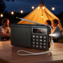 Портативне радіо Hoco HI50 з Bluetooth та ліхтарем 1200mAh (13,8*3,1*7,5 см) 