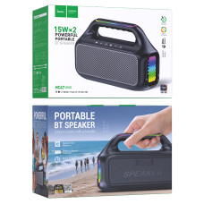 Колонка Hoco HC47 Delight Bluetooth 2400mAh (15W*2) (26,4*16,6*8,9 см)