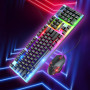Клавіатура Hoco GM18 Luminous gaming дротова + мишка дротова з Eng,Рус,Укр розкладками