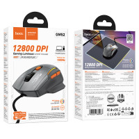 Мишка Games дротова Hoco GM52 Reddy з підсвіткою RGB