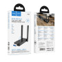 Підсилювач сигналу Wi-Fi ретранслятор Hoco HI34 WiFi6 USB (2 антени)