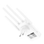 Підсилювач сигналу Wi-Fi ретранслятор Hoco HI35 WiFi4 (Швидкість сигналу: 2.4GHz: 300Mbps)