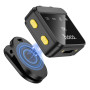 Бездротовий петличний мікрофон Hoco L17 Dual-mic магнітний (Lightning, Type-C)