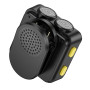 Бездротовий петличний мікрофон Hoco L17 Dual-mic магнітний (Lightning, Type-C)