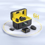 Бездротовий петличний мікрофон Hoco L17 Dual-mic магнітний (Lightning, Type-C)
