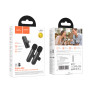 Бездротовий петличний мікрофон Hoco L20A Fair dual-mic Lightning+Type-C