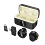 Бездротовий петличний мікрофон Hoco L22 Bright 2in1 Lightning+Type-C