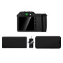 Бездротовий петличний мікрофон Hoco L20B Fair Lighthing+Type-C+3.5mm