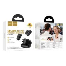 Бездротовий петличний мікрофон Hoco L26 Smart AI із шумозаглушенням (Type-C)