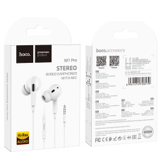 Навушники Hoco M1 Pro 3.5mm WHITE