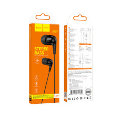 Навушники Hoco M97 Enjoy 3.5mm BLACK