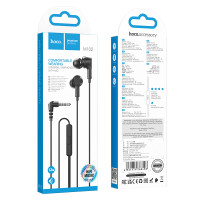 Навушники Hoco M102 Ingenious universal earphones 3.5mm BLACK