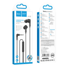 Навушники Hoco M102 Ingenious universal earphones 3.5mm BLACK