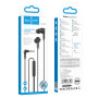 Навушники Hoco M102 Ingenious universal earphones 3.5mm BLACK
