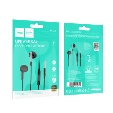 Навушники Hoco M123 Glory universal 3.5mm BLACK