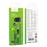 Навушники Hoco M119A Mia 2in1 universal 3.5mm+Type-C