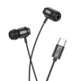 Навушники Hoco M122 Power metal universal Type-C