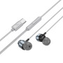 Навушники Hoco M122 Power metal universal Type-C