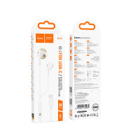 Навушники Hoco M115 Sagacious Type-C WHITE