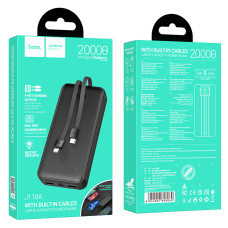 УМБ Power Bank Hoco J118A Speed energy 20000mAh 2A (with cable Type-C+Lightning)