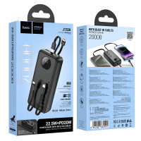 УМБ Power Bank Hoco J132A Sabio 20000mAh 22.5W+PD20W (with cable 2Type-C, Lightning)