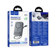УМБ Power Bank Hoco Q44A Origen dual 20000mAh PD45W (with cable Type-C) з бездротовою зарядкою