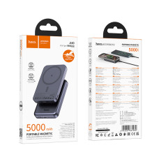 УМБ Power Bank Hoco J160 Original 5000mAh 5V, 2A  з бездротовою зарядкою (5W)