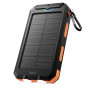УМБ Power Bank Hoco J164 Platinum 8000mAh 2A (з ліхтарем, компасом, сонячною панеллю)